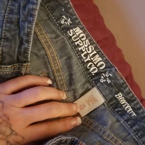 Mossimo bootcut jeans size 7r used